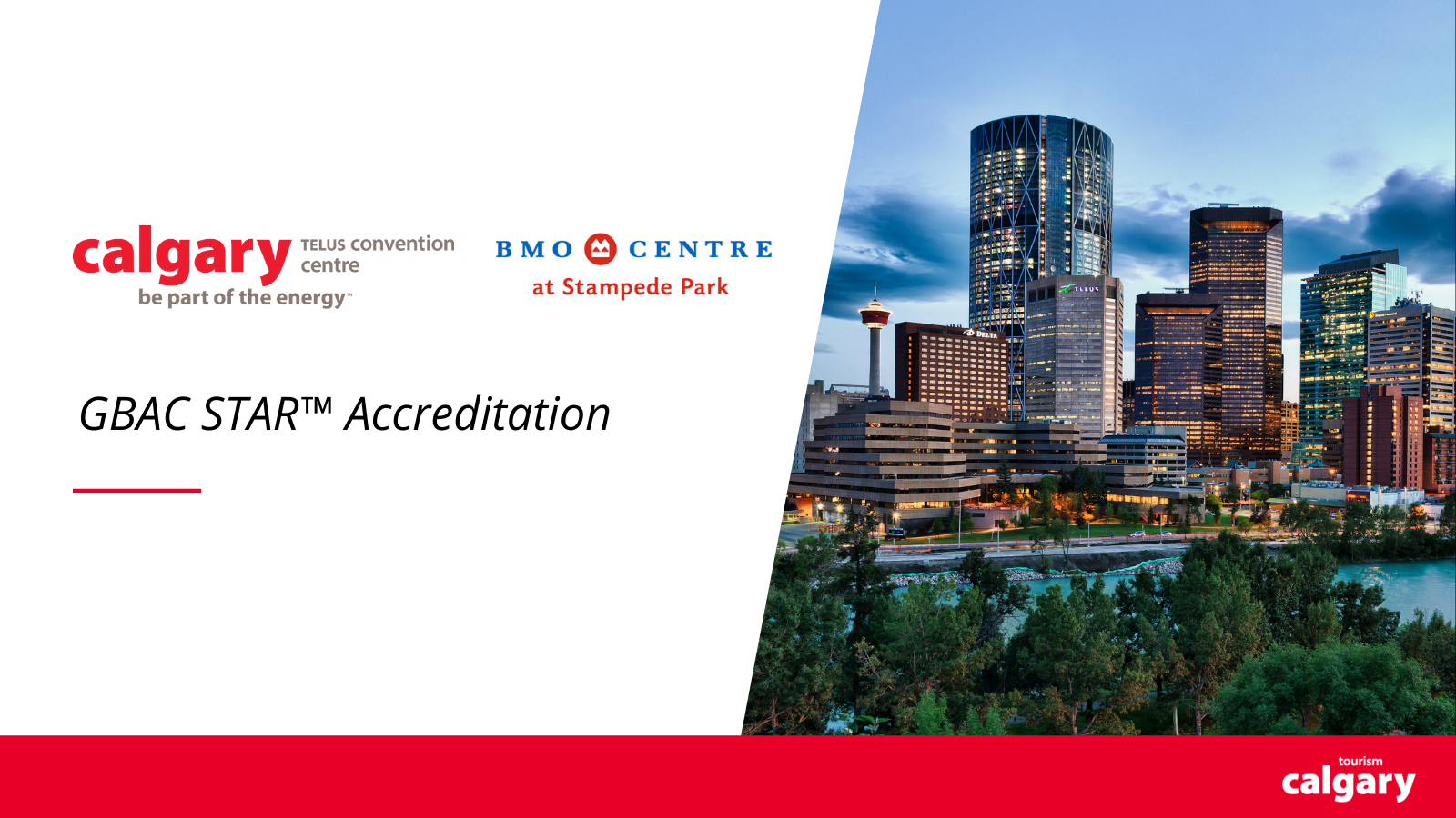 Calgary’s Largest Convention Venues Receive GBAC STAR™ Accreditation